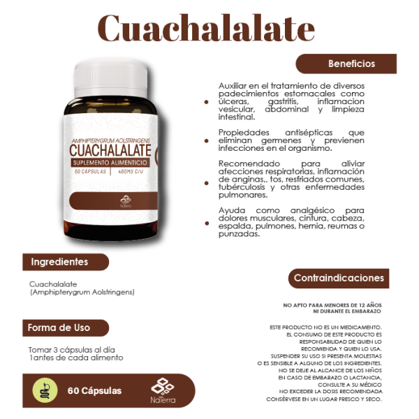 Cuachalalate 60 capsulas